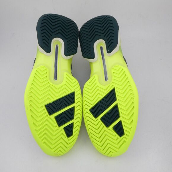 Adidas Adizero Ubersonic 5 Tennis Men\'s US 7.5 Court Shoes White Green JR2714 NW main image 8